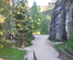 Vstup do skal, Pískovna