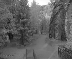 Vstup do skal, Pískovna