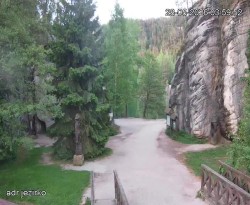 Vstup do skal, Pískovna