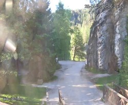 Vstup do skal, Pískovna