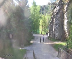 Vstup do skal, Pískovna