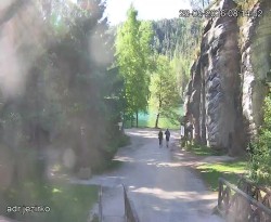 Vstup do skal, Pískovna
