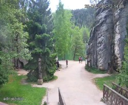 Vstup do skal, Pískovna