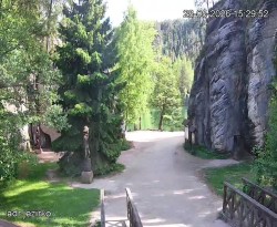 Vstup do skal, Pískovna