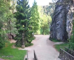 Vstup do skal, Pískovna