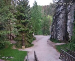 Vstup do skal, Pískovna