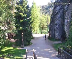 Vstup do skal, Pískovna