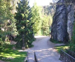 Vstup do skal, Pískovna