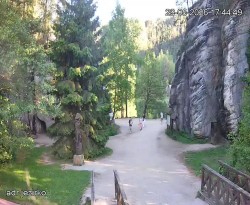 Vstup do skal, Pískovna