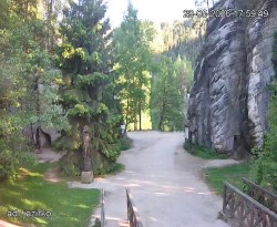 Vstup do skal, Pískovna