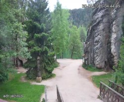Vstup do skal, Pískovna
