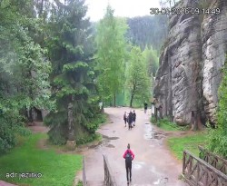 Vstup do skal, Pískovna