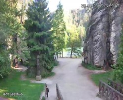 Vstup do skal, Pískovna