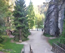 Vstup do skal, Pískovna