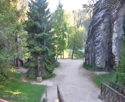 Vstup do skal, Pískovna
