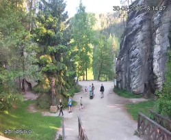 Vstup do skal, Pískovna