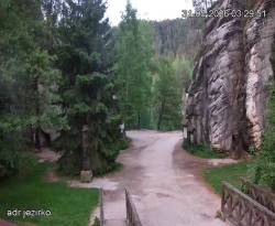 Vstup do skal, Pískovna