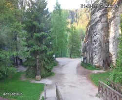 Vstup do skal, Pískovna