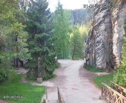 Vstup do skal, Pískovna