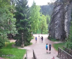 Vstup do skal, Pískovna