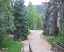 Vstup do skal, Pískovna