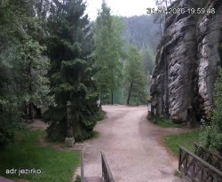 Vstup do skal, Pískovna