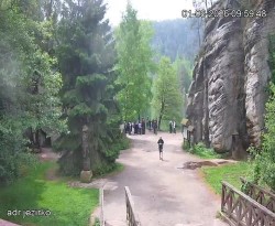 Vstup do skal, Pískovna