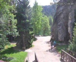 Vstup do skal, Pískovna