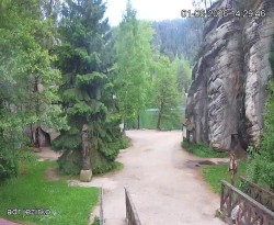 Vstup do skal, Pískovna