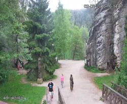 Vstup do skal, Pískovna