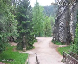 Vstup do skal, Pískovna
