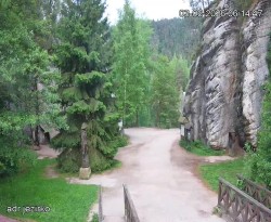 Vstup do skal, Pískovna