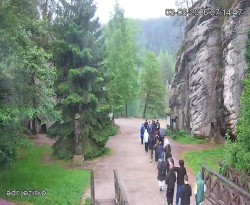Vstup do skal, Pískovna