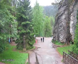 Vstup do skal, Pískovna