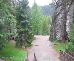 Vstup do skal, Pískovna