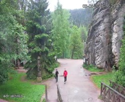 Vstup do skal, Pískovna