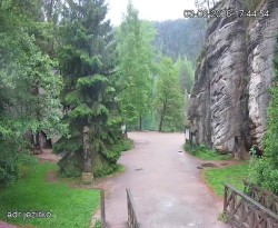 Vstup do skal, Pískovna
