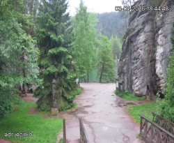Vstup do skal, Pískovna