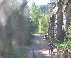 Vstup do skal, Pískovna