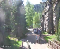 Vstup do skal, Pískovna
