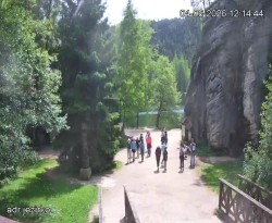 Vstup do skal, Pískovna