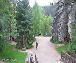 Vstup do skal, Pískovna
