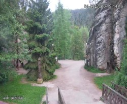Vstup do skal, Pískovna