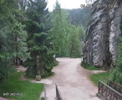 Vstup do skal, Pískovna