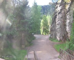 Vstup do skal, Pískovna