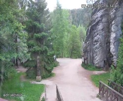 Vstup do skal, Pískovna