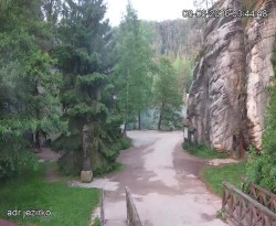 Vstup do skal, Pískovna