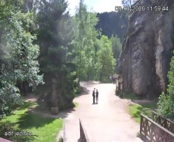 Vstup do skal, Pískovna