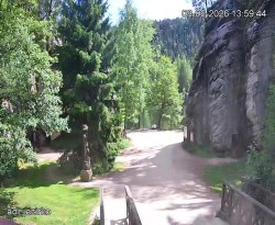 Vstup do skal, Pískovna