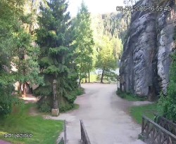 Vstup do skal, Pískovna